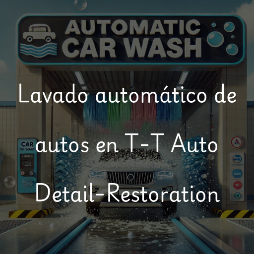 Lavado automático de autos en T-T Auto Detail-Restoration