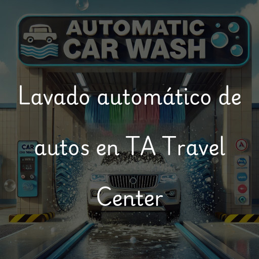 Lavado automático de autos en TA Travel Center