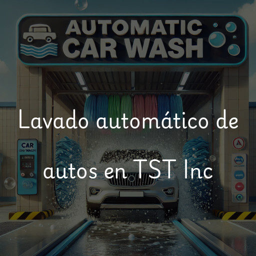 Lavado automático de autos en TST Inc