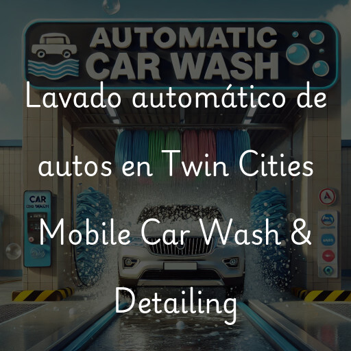 Lavado automático de autos en Twin Cities Mobile Car Wash & Detailing