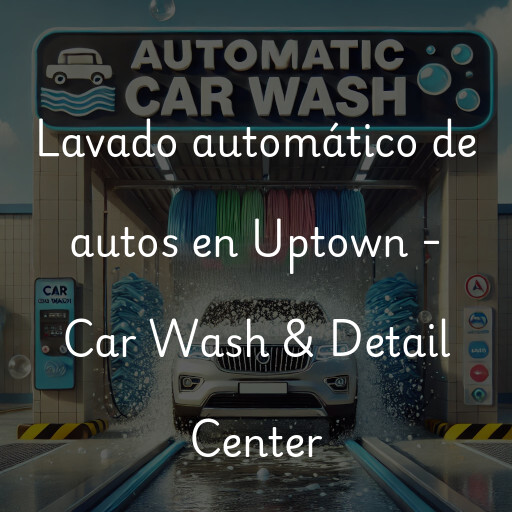 Lavado automático de autos en Uptown - Car Wash & Detail Center