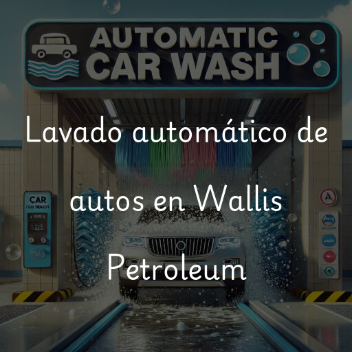 Lavado automático de autos en Wallis Petroleum