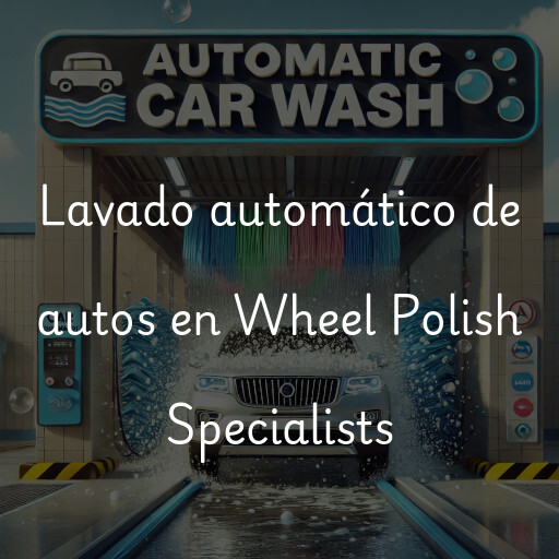 Lavado automático de autos en Wheel Polish Specialists