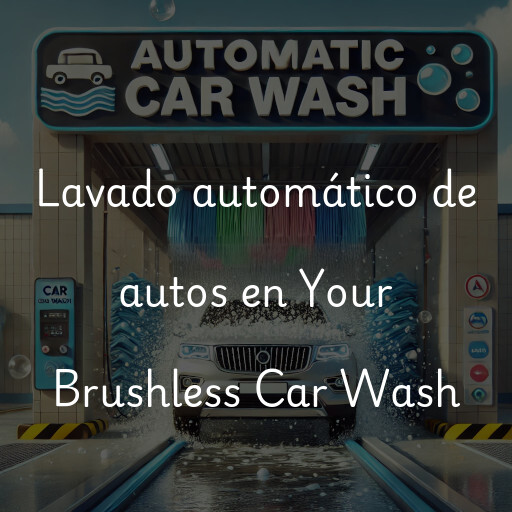 Lavado automático de autos en Your Brushless Car Wash