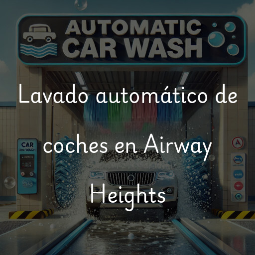 Lavado automático de coches en Airway Heights
