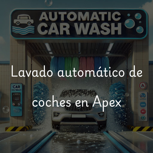 Lavado automático de coches en Apex