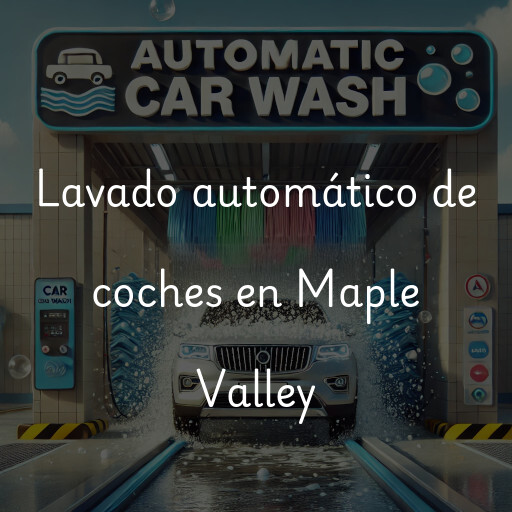Lavado automático de coches en Maple Valley