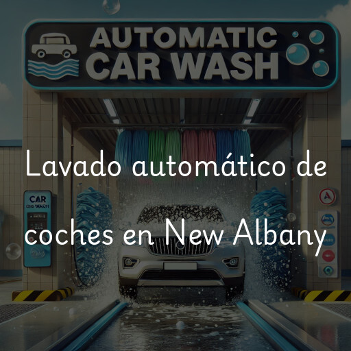 Lavado automático de coches en New Albany