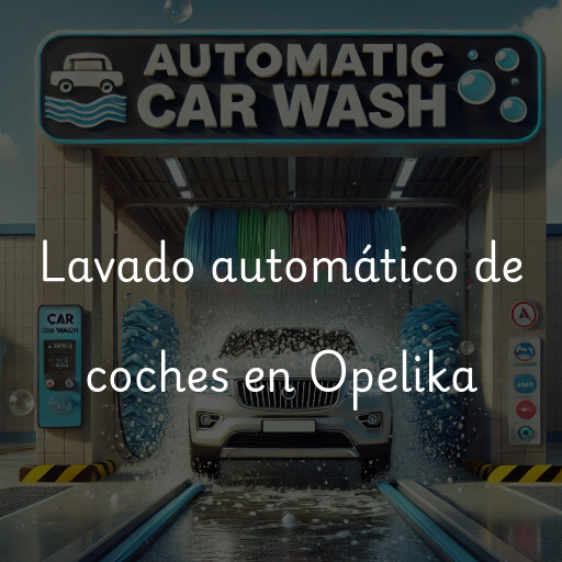 Lavado automático de coches en Opelika