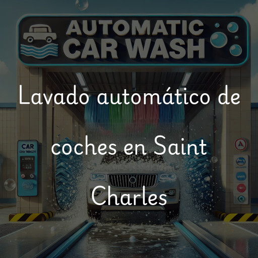Lavado automático de coches en Saint Charles
