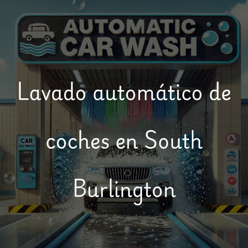 Lavado automático de coches en South Burlington