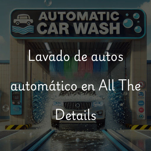 Lavado de autos en All The Details