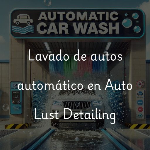 Lavado de autos en Auto Lust Detailing