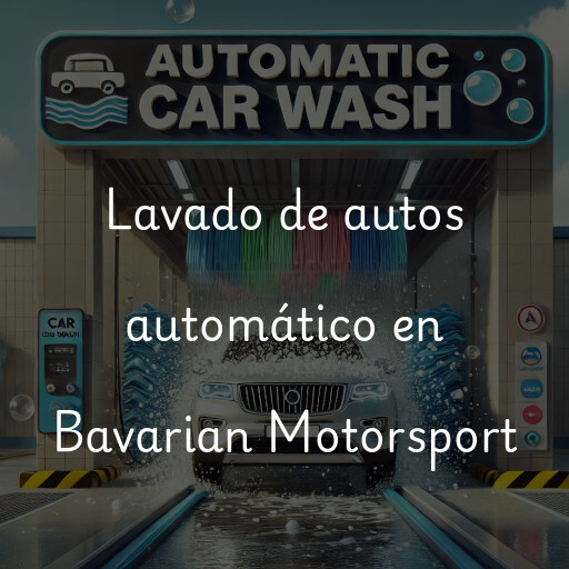 Lavado de autos en Bavarian Motorsport