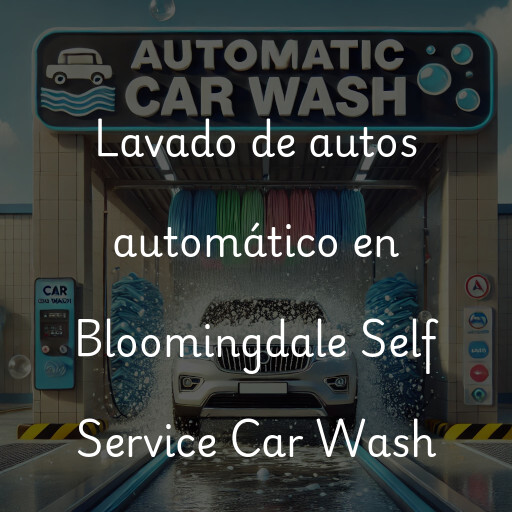 Lavado de autos en Bloomingdale Self Service Car Wash