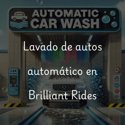 Lavado de autos en Brilliant Rides