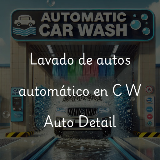 Lavado de autos en C W Auto Detail