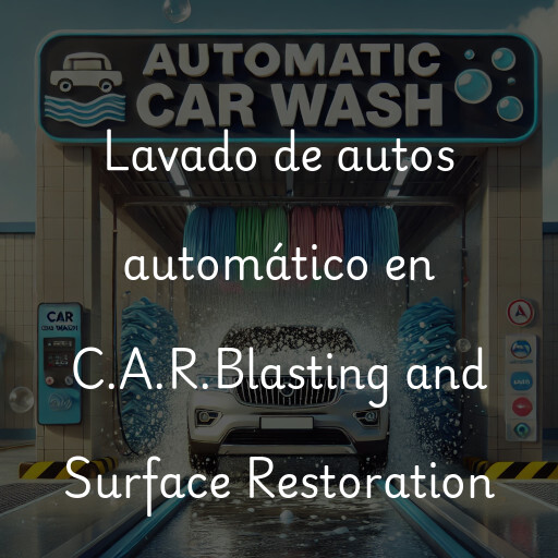 Lavado de autos en C.A.R.Blasting and Surface Restoration