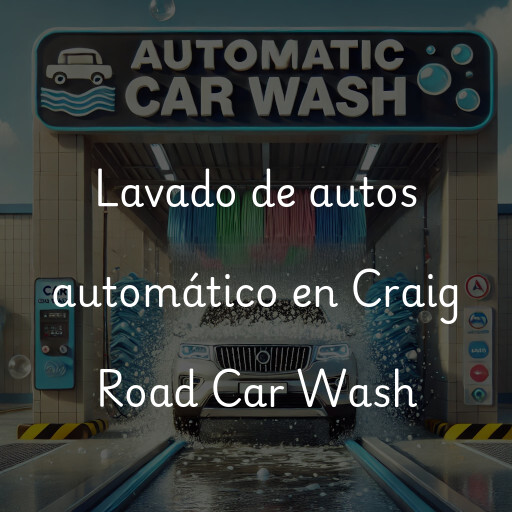 Lavado de autos en Craig Road Car Wash