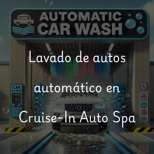 Lavado de autos en Cruise-In Auto Spa