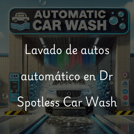 Lavado de autos en Dr Spotless Car Wash