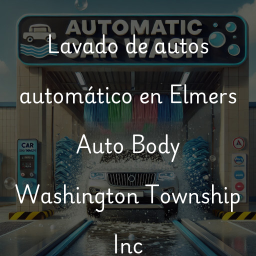 Lavado de autos en Elmers Auto Body Washington Township Inc