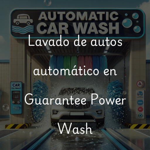 Lavado de autos en Guarantee Power Wash