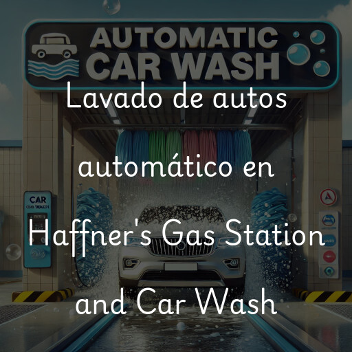 Lavado de autos en Haffner's Gas Station and Car Wash