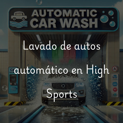 Lavado de autos en High Sports