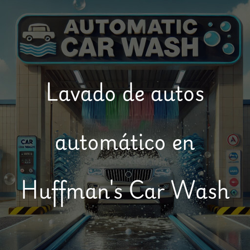 Lavado de autos en Huffman's Car Wash