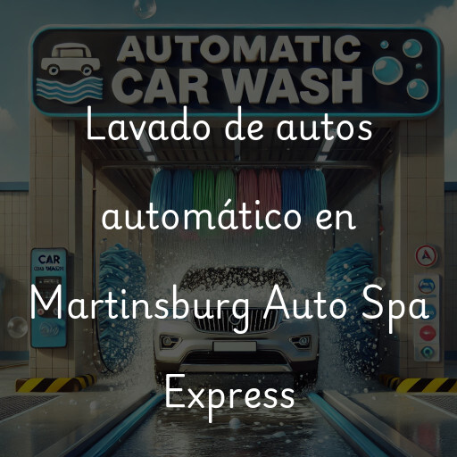 Lavado de autos en Martinsburg Auto Spa Express