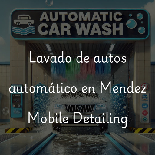Lavado de autos en Mendez Mobile Detailing