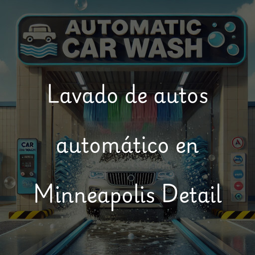 Lavado de autos en Minneapolis Detail