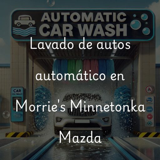 Lavado de autos en Morrie's Minnetonka Mazda