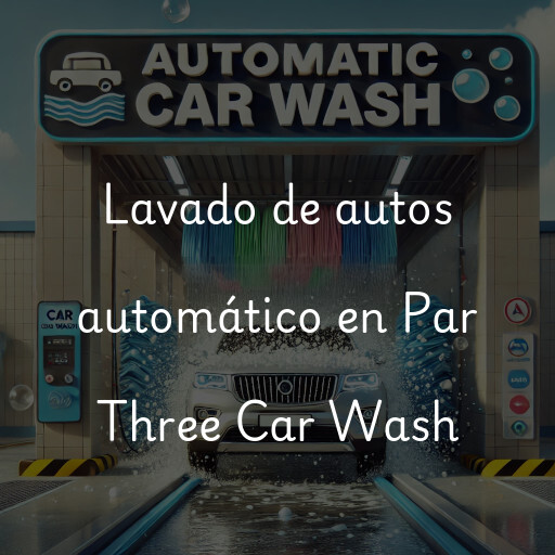 Lavado de autos en Par Three Car Wash