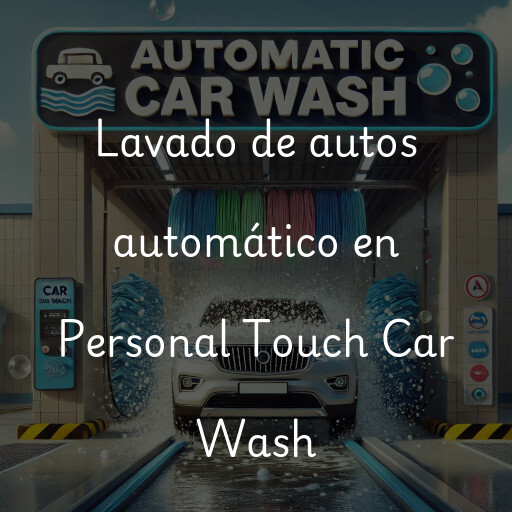 Lavado de autos en Personal Touch Car Wash