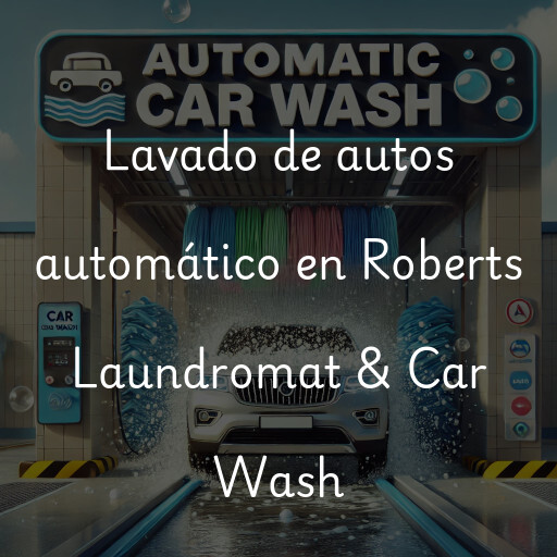 Lavado de autos en Roberts Laundromat & Car Wash