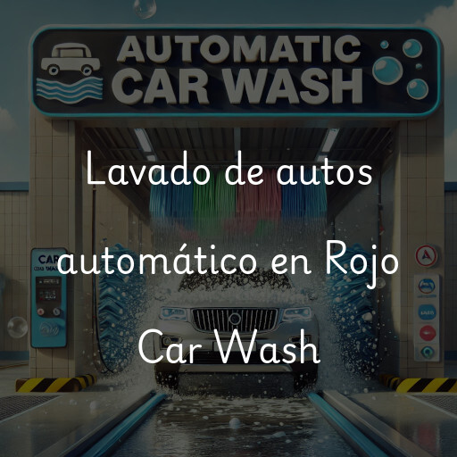 Lavado de autos en Rojo Car Wash