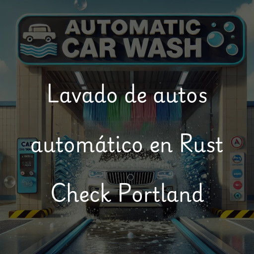 Lavado de autos en Rust Check Portland