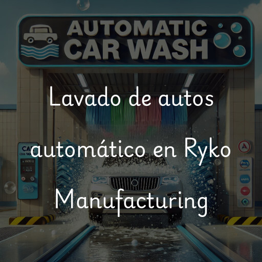 Lavado de autos en Ryko Manufacturing
