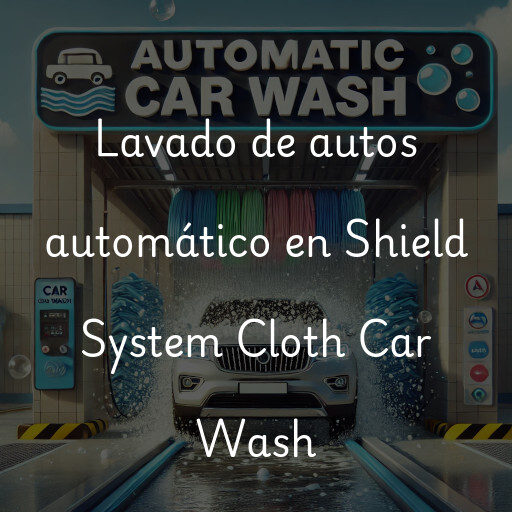 Lavado de autos en Shield System Cloth Car Wash