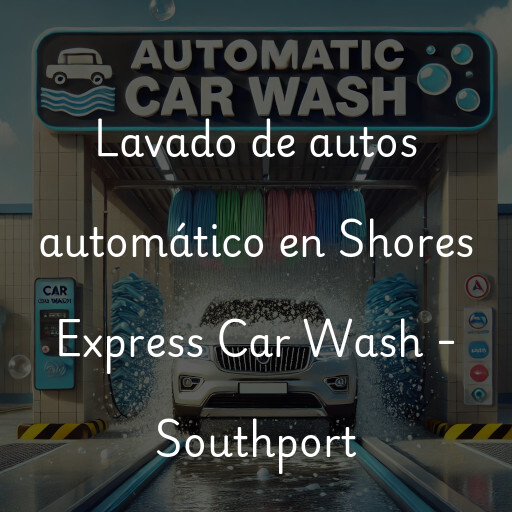 Lavado de autos en Shores Express Car Wash - Southport