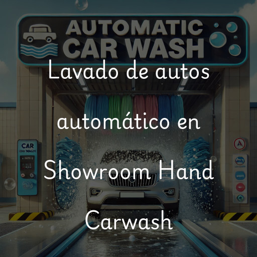 Lavado de autos en Showroom Hand Carwash