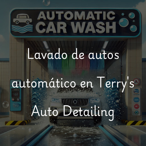 Lavado de autos en Terry's Auto Detailing