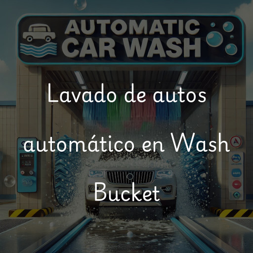 Lavado de autos en Wash Bucket