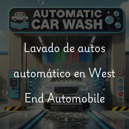 Lavado de autos en West End Automobile