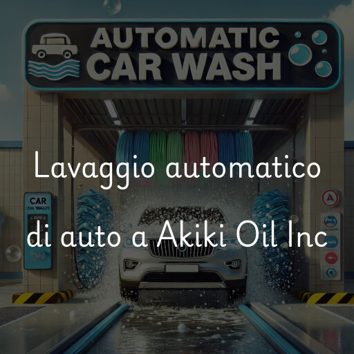 Lavado de autos en Akiki Oil Inc