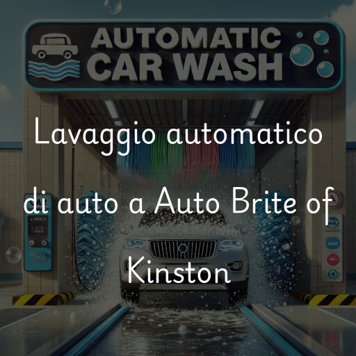Lavado de autos en Auto Brite of Kinston