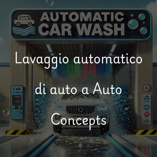 Lavaggio automatico di auto a Auto Concepts