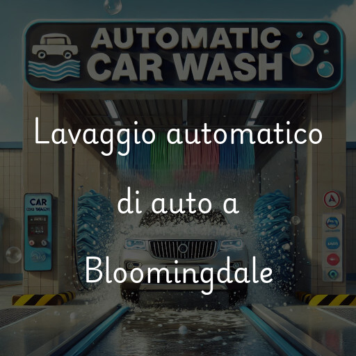 Lavaggio automatico di auto a Bloomingdale